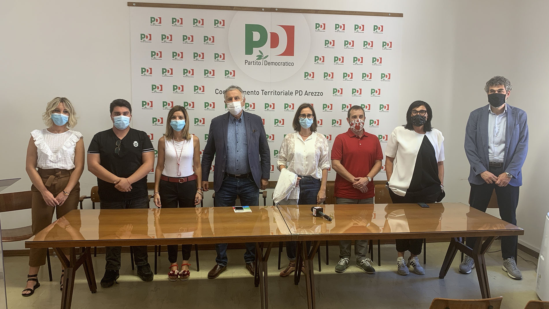 Arezzo, la lista Pd alle regionali