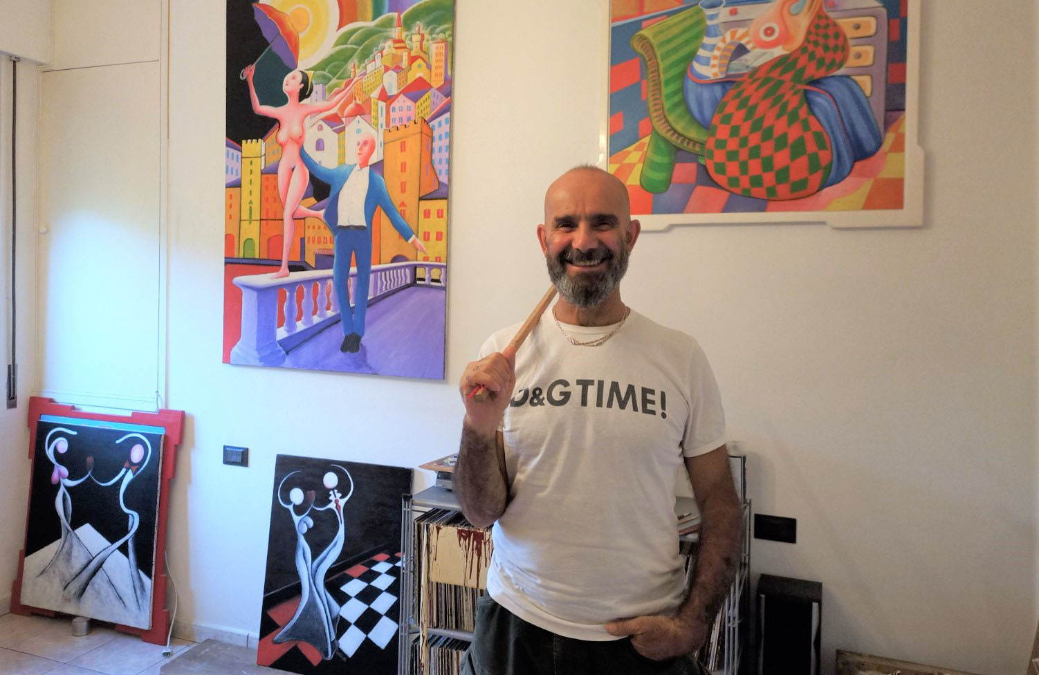 Mostra personale di “Lucio Meacci: Curve e colori alla ricerca dell’armonia”