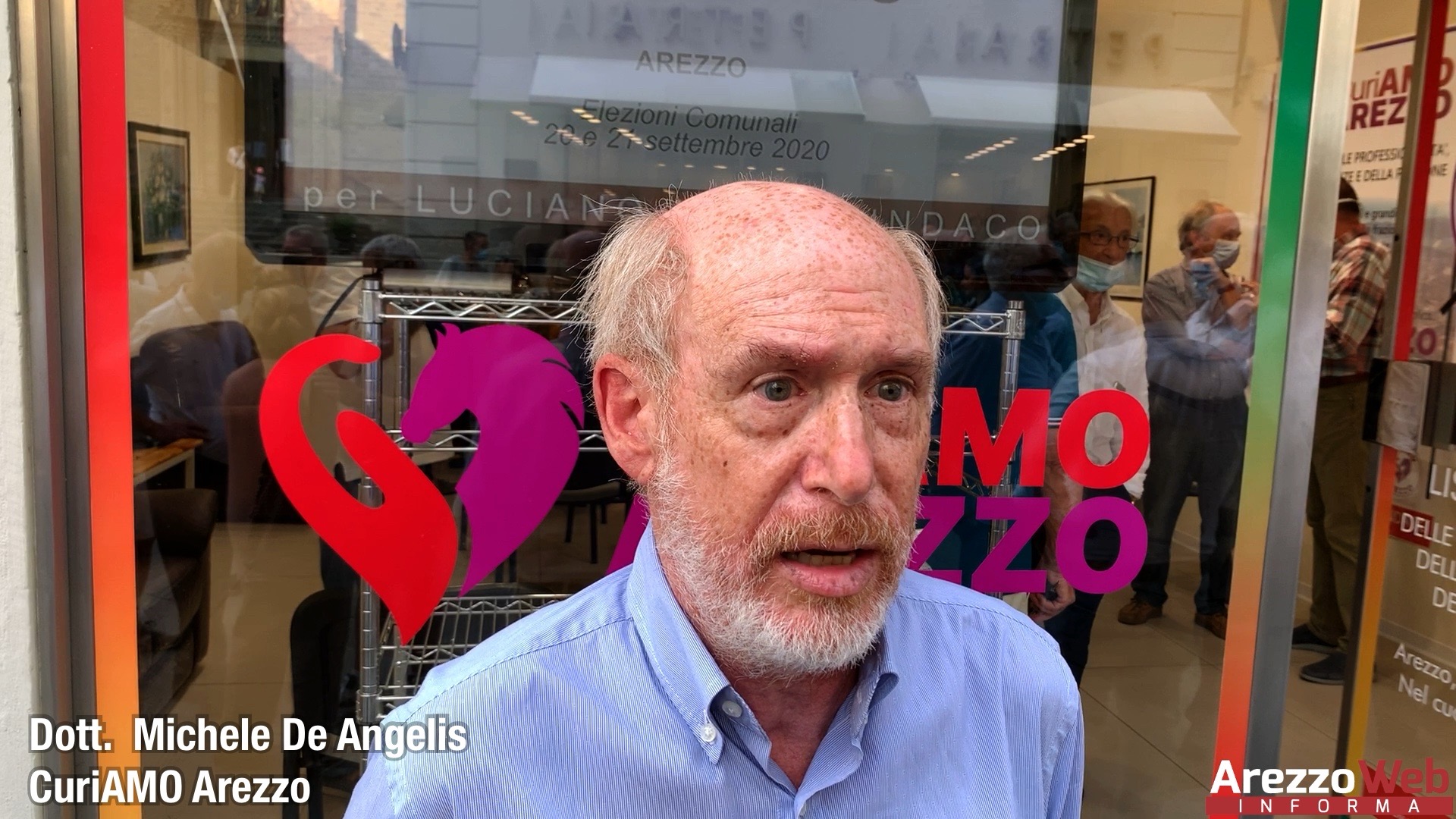 CuriAMO Arezzo, De Angelis: “Noi cerchiamo di ridare movimento alla nostra città con competenza e umiltà”