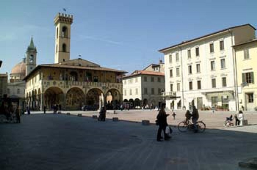 Lo Stemma del Comune di San Giovanni Valdarno nella Galleria dei Comuni della Madonna di Montenero