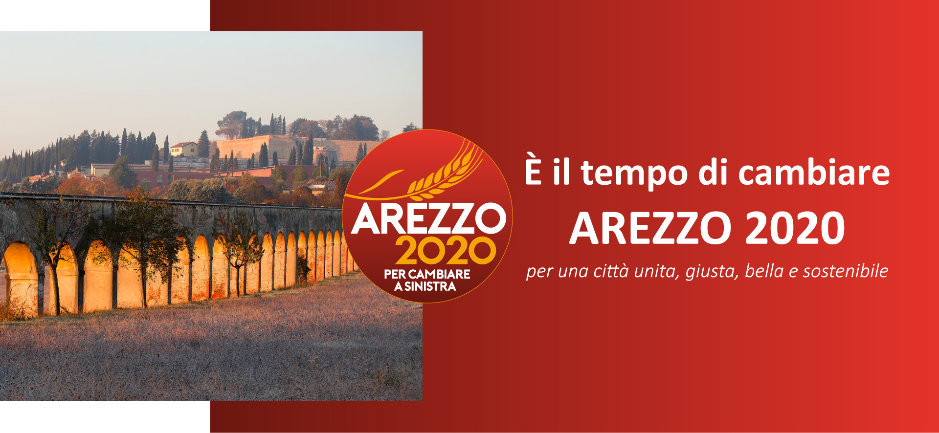 Arezzo 2020 raccoglie le firme per presentarsi alle elezioni. Appuntamento venerdì 14 in Via San Giovanni Decollato
