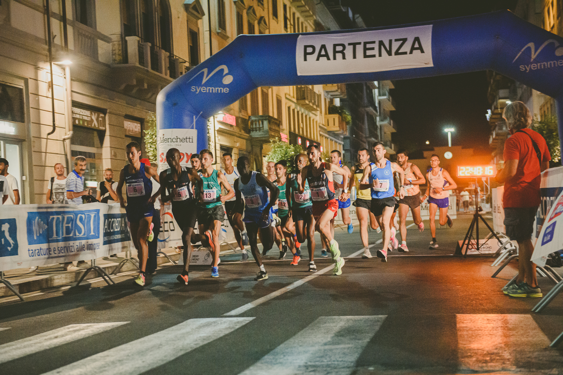 Arezzo riparte di corsa, 3 km a cronometro. Grande ripartenza con relativo successo di Stefano La Rosa