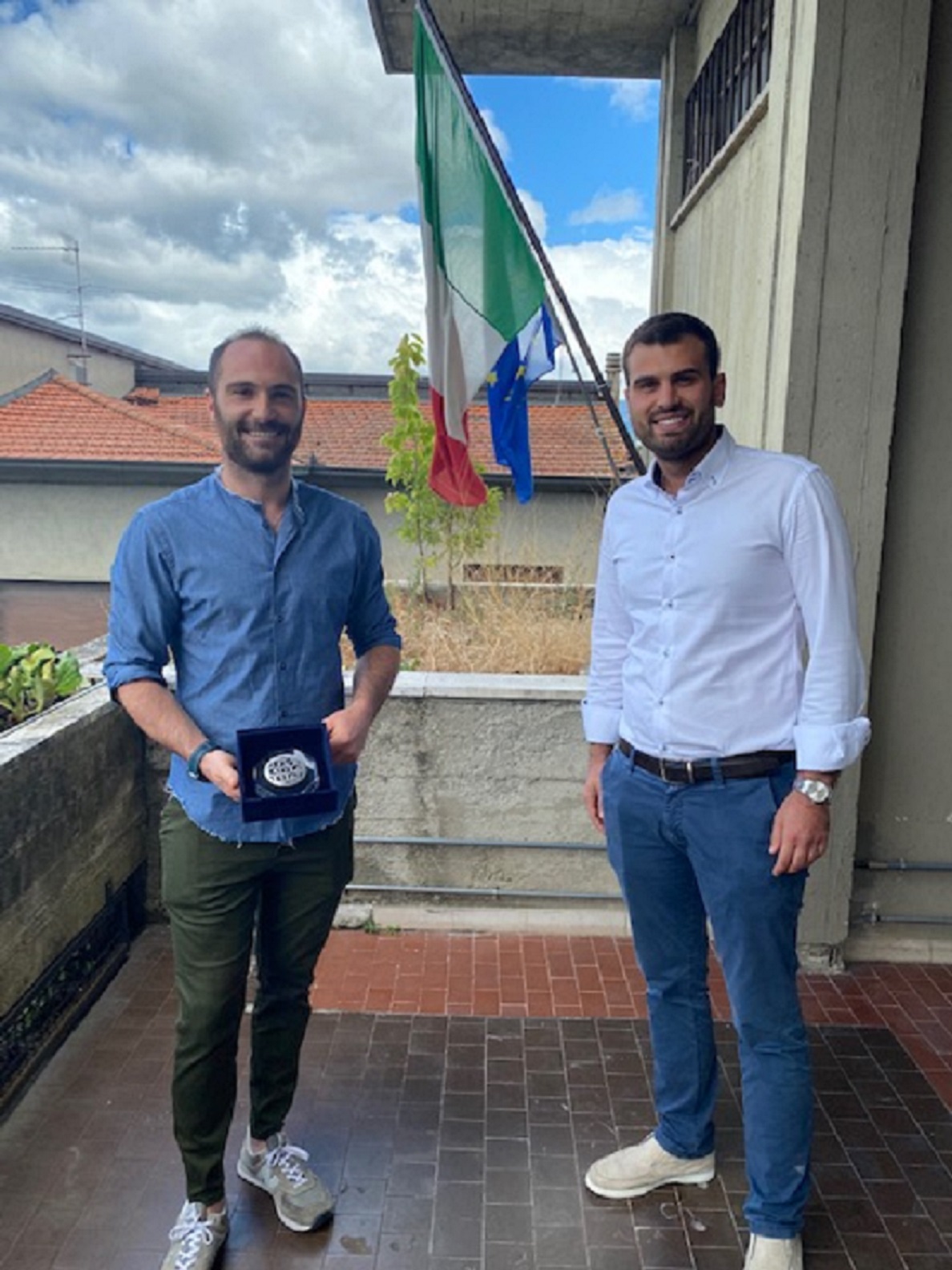 Francesco Tosto, un giovane imprenditore di Bibbiena e una premio prestigioso