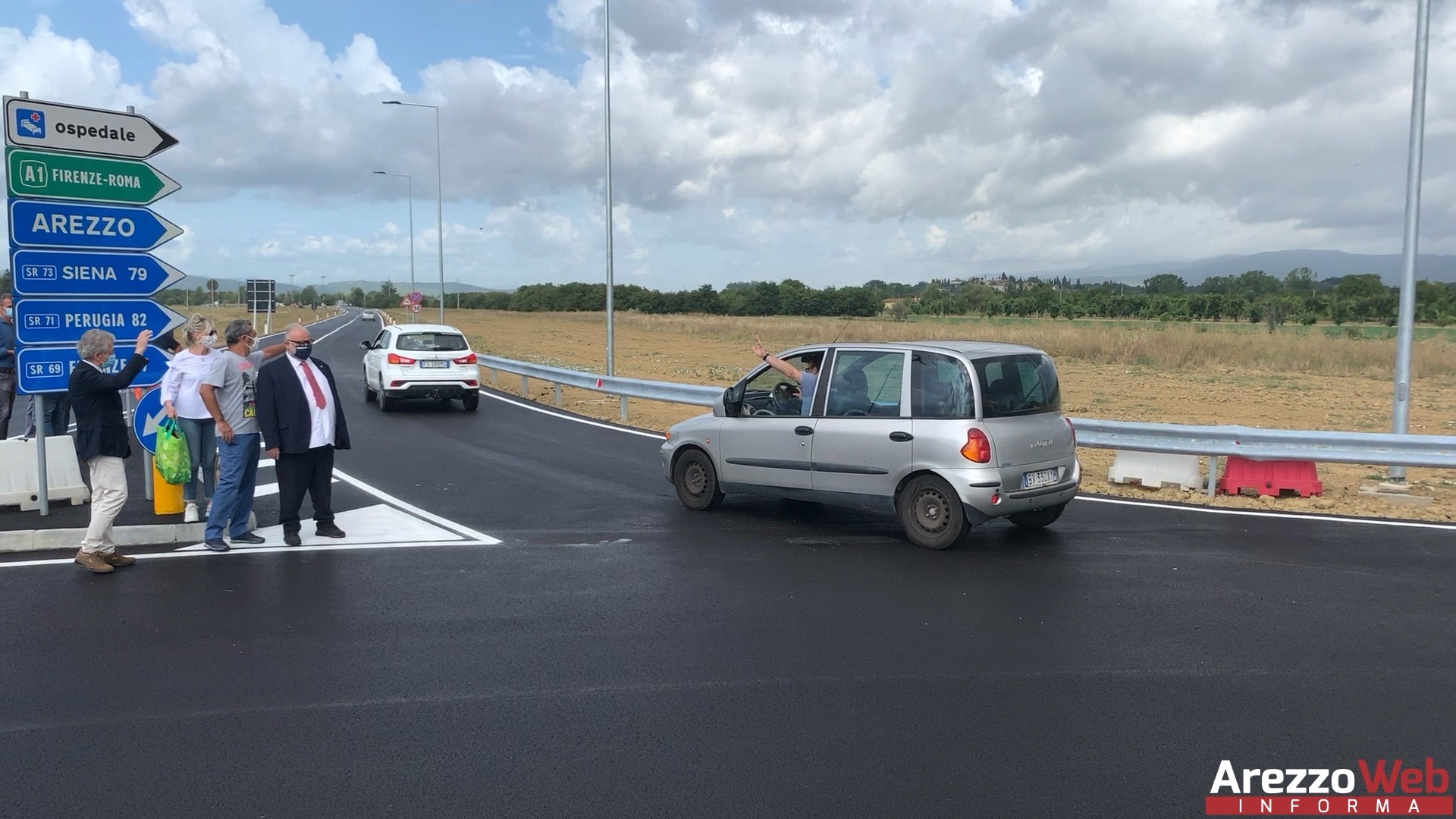 Una rotatoria per il nuovo volto di via Buonconte da Montefeltro