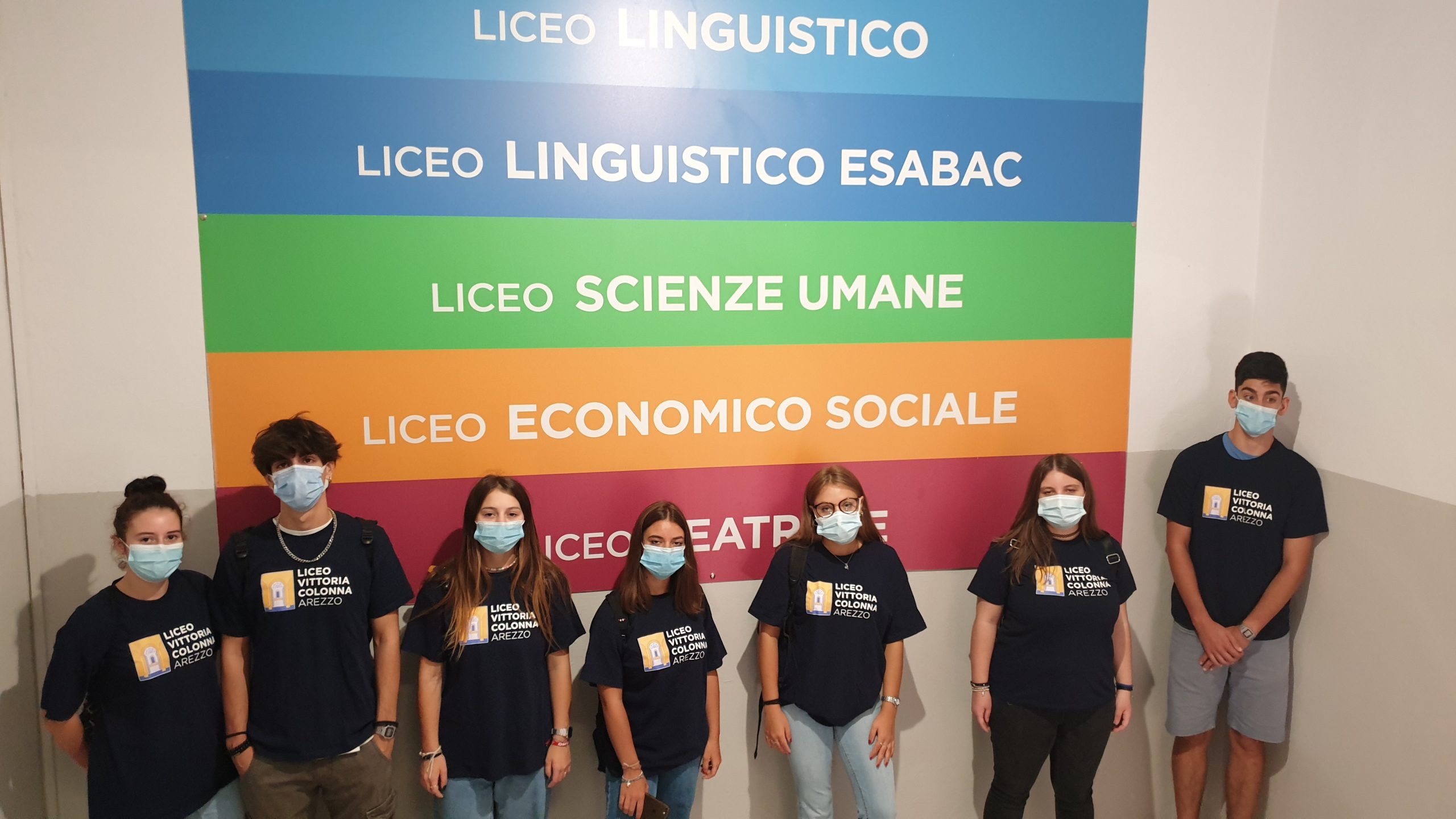 Accoglienza al liceo Colonna per gli alunni di prima