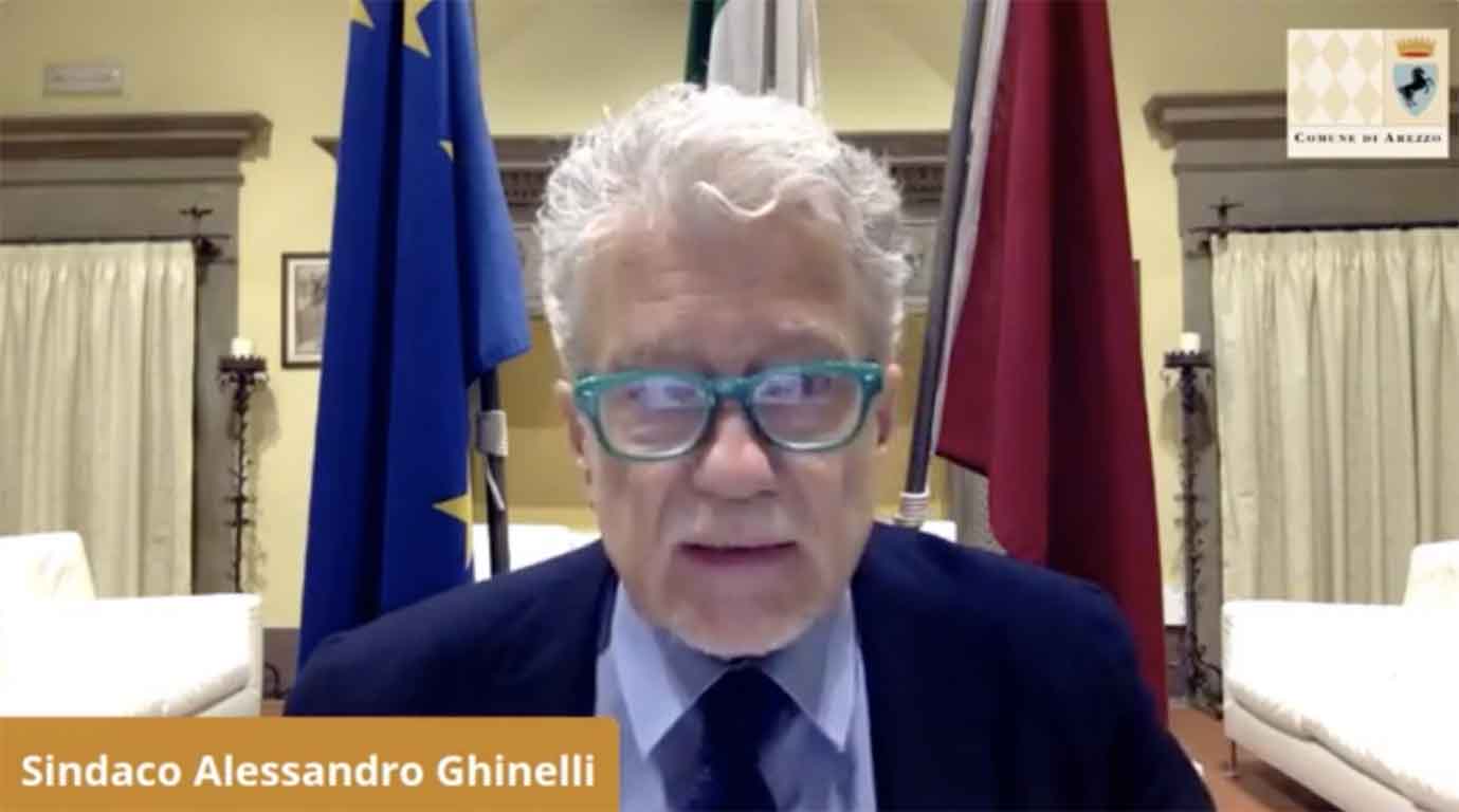 La conferenza stampa di fine anno del sindaco Alessandro Ghinelli