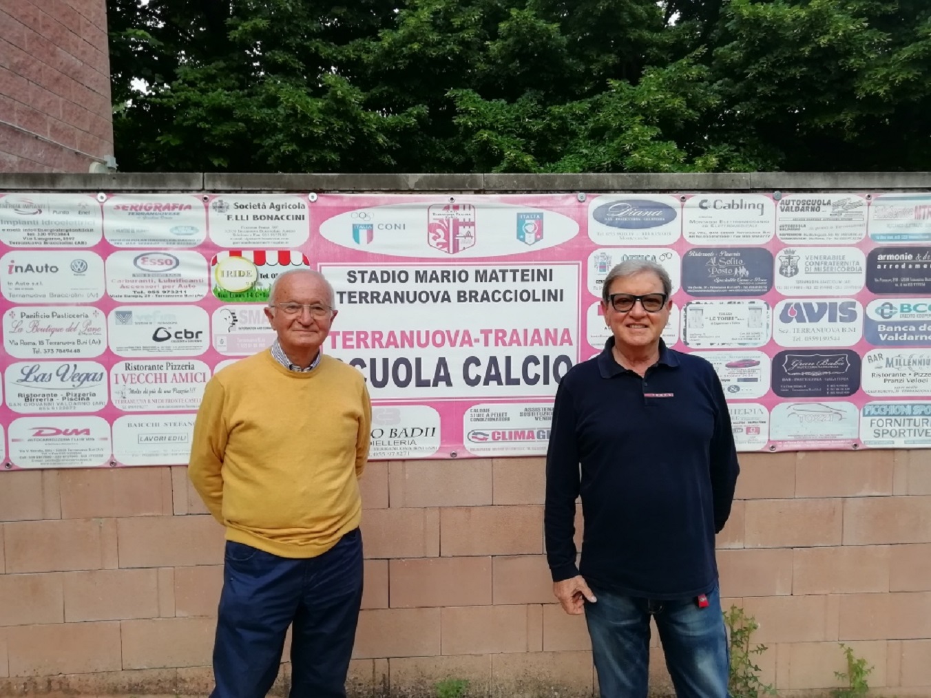 Calcio dilettanti Terranuova Traiana, intervista a Stefano Chienni