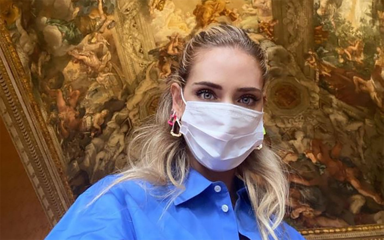 Ferragni a Roma ed è Caos 