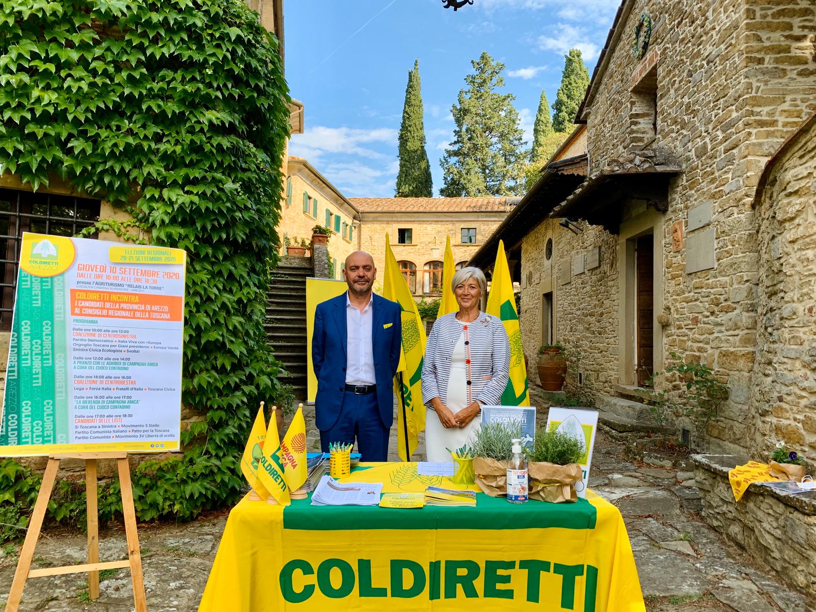 Elezioni regionali, Coldiretti Arezzo: le nostre priorità in Toscana