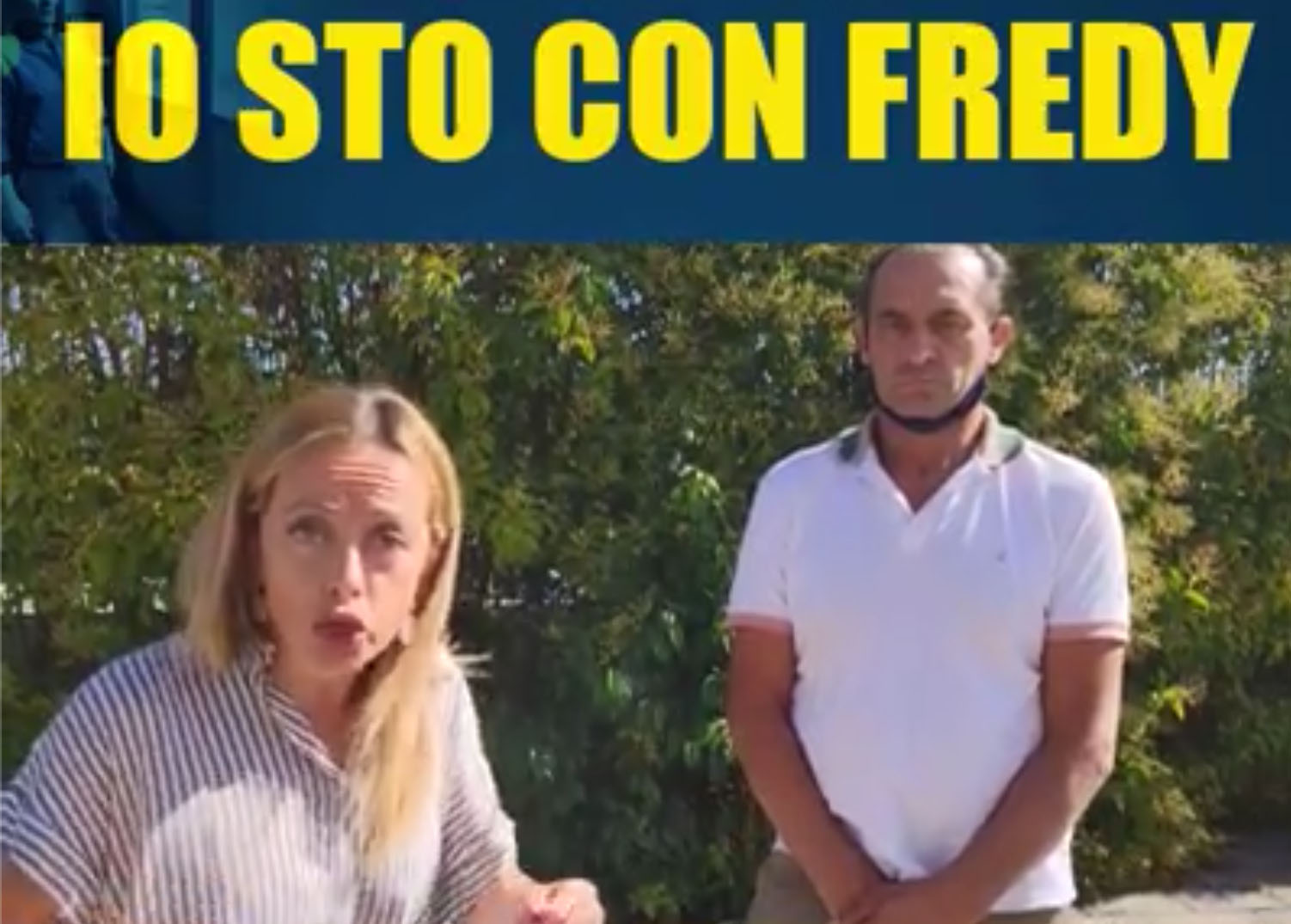 Giorgia Meloni: “Io sto con Fredy”