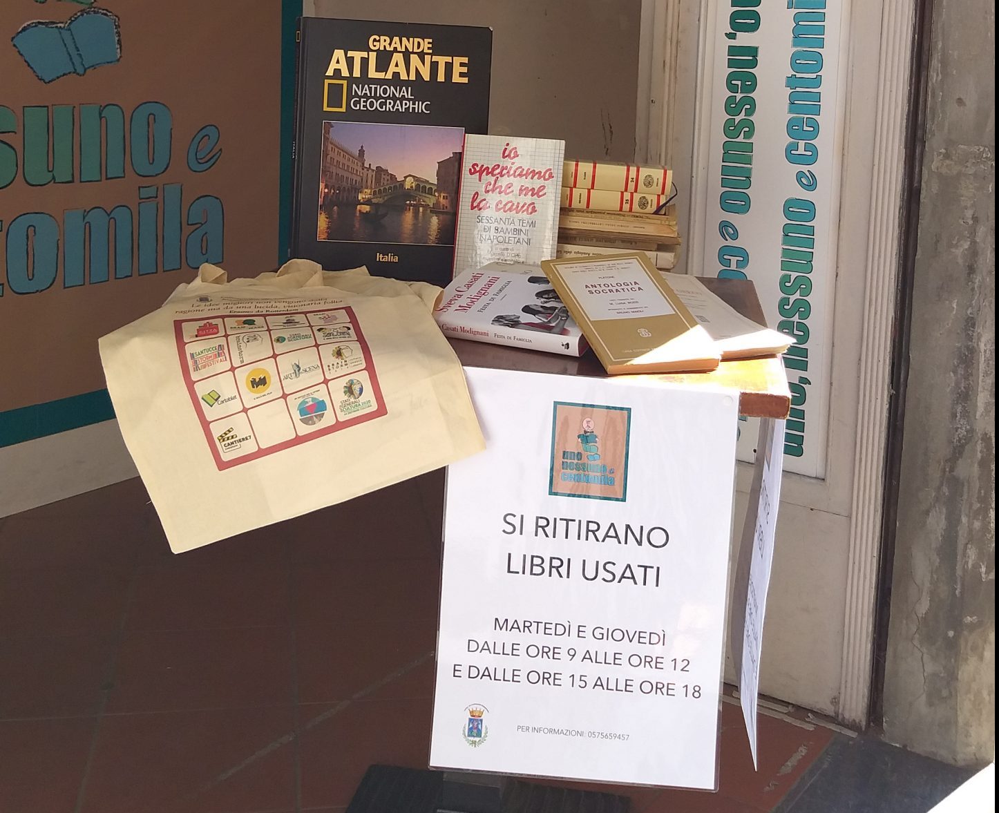 Sabato 26 settembre, tre piazze del centro storico castiglionese, si trasformeranno in librerie a cielo aperto