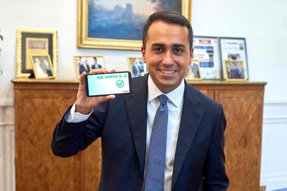 Referendum, Di Maio: “Quello raggiunto oggi è un risultato storico”