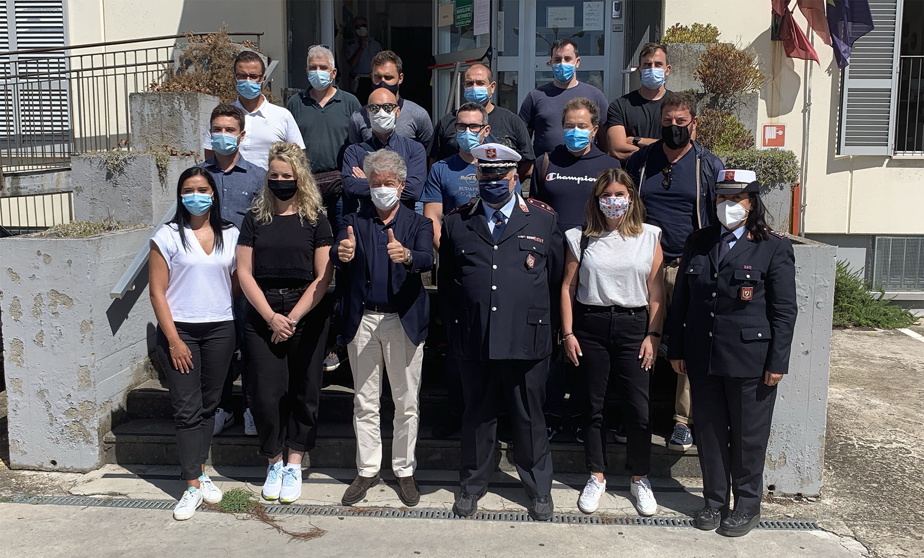 I 15 nuovi agenti della Polizia Municipale