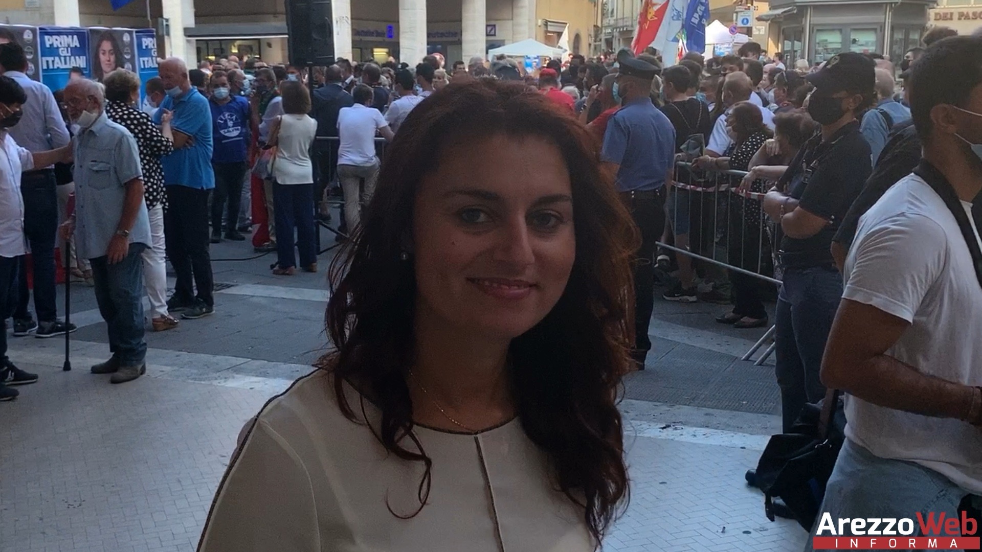 Susanna Ceccardi perde la Regione ma conquista gli aretini