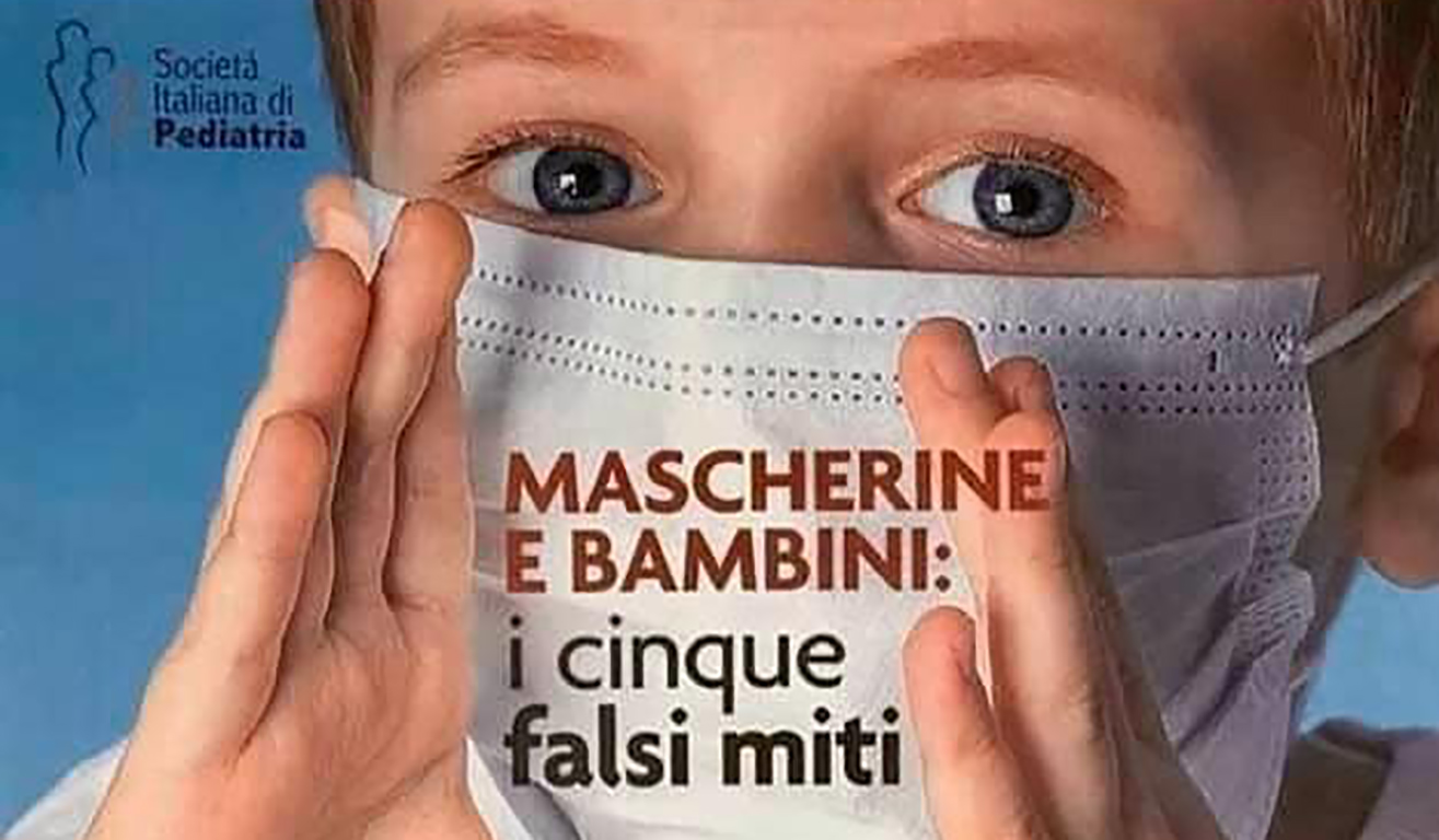 Mascherine e bambini: ecco i 5 falsi miti