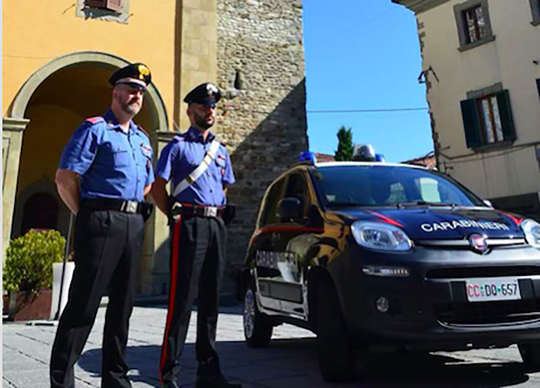 Furti a Bibbiena, due persone denunciate dai carabinieri