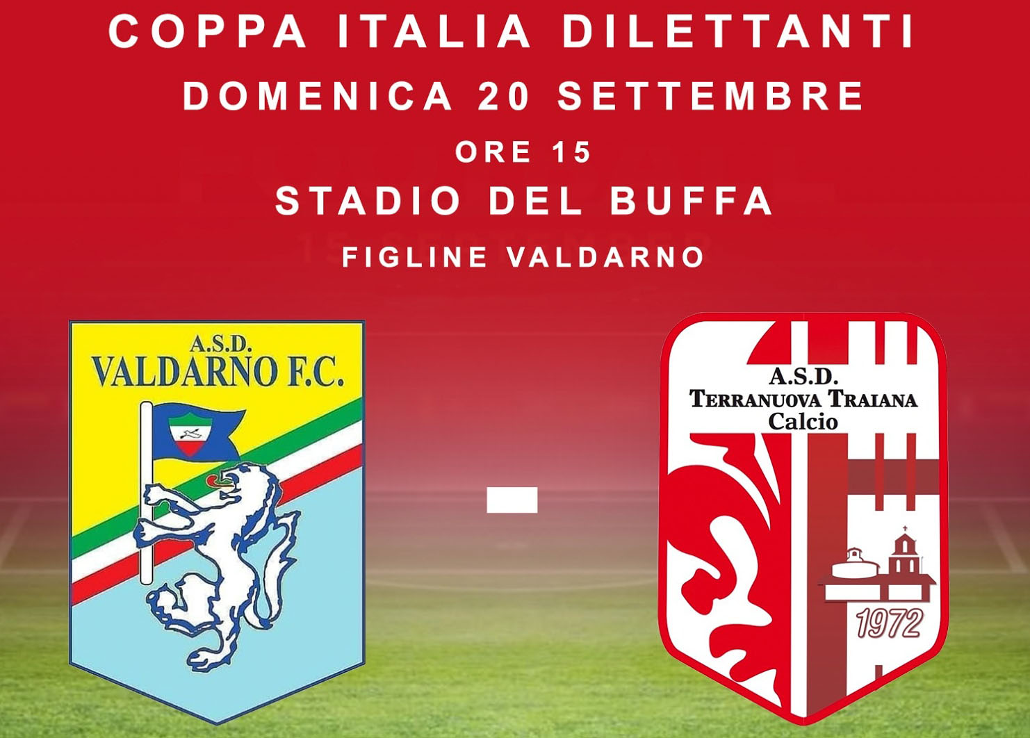 Coppa Italia dilettanti: presentazione Valdarno Fc vs Terranuova Traiana