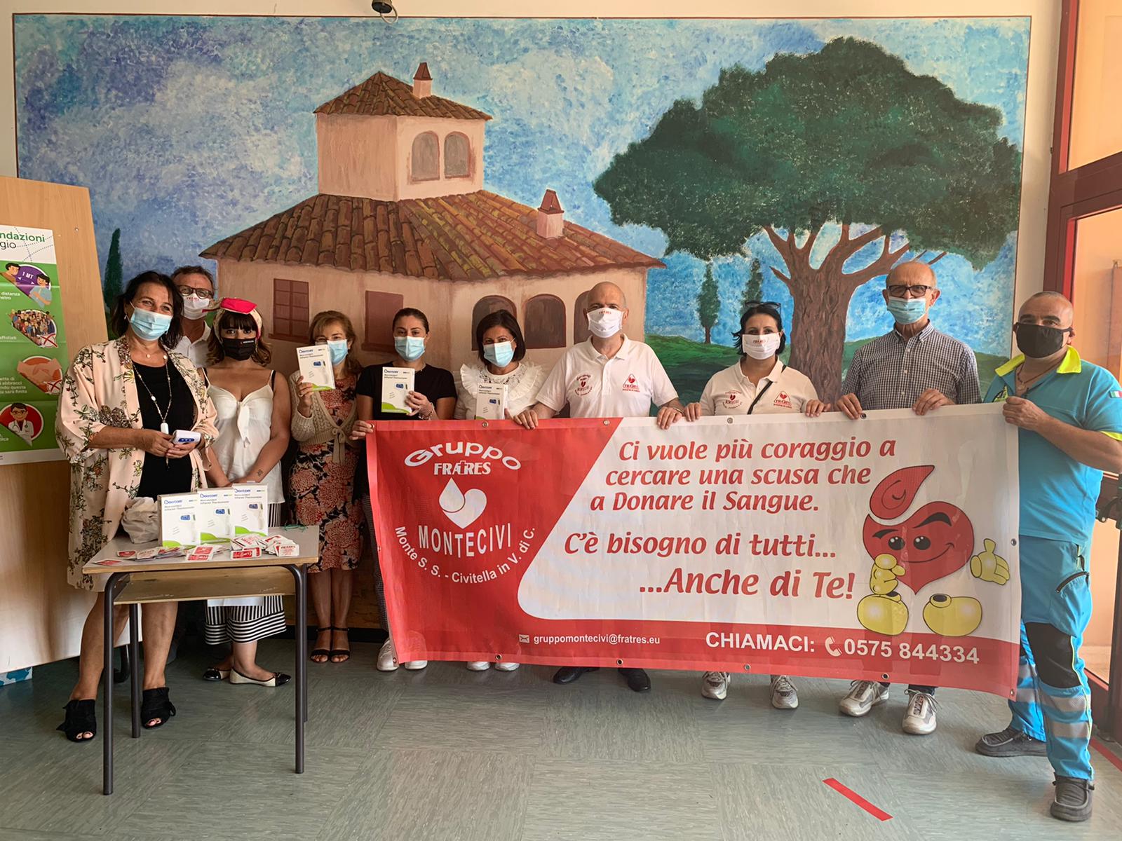 Fratres dona termoscanner per le scuole savinesi