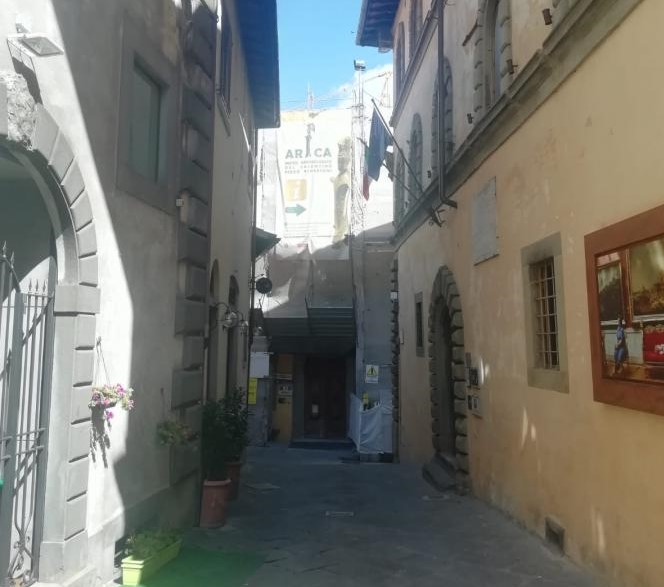 Palazzo comunale di Bibbiena: rush finale per i lavori