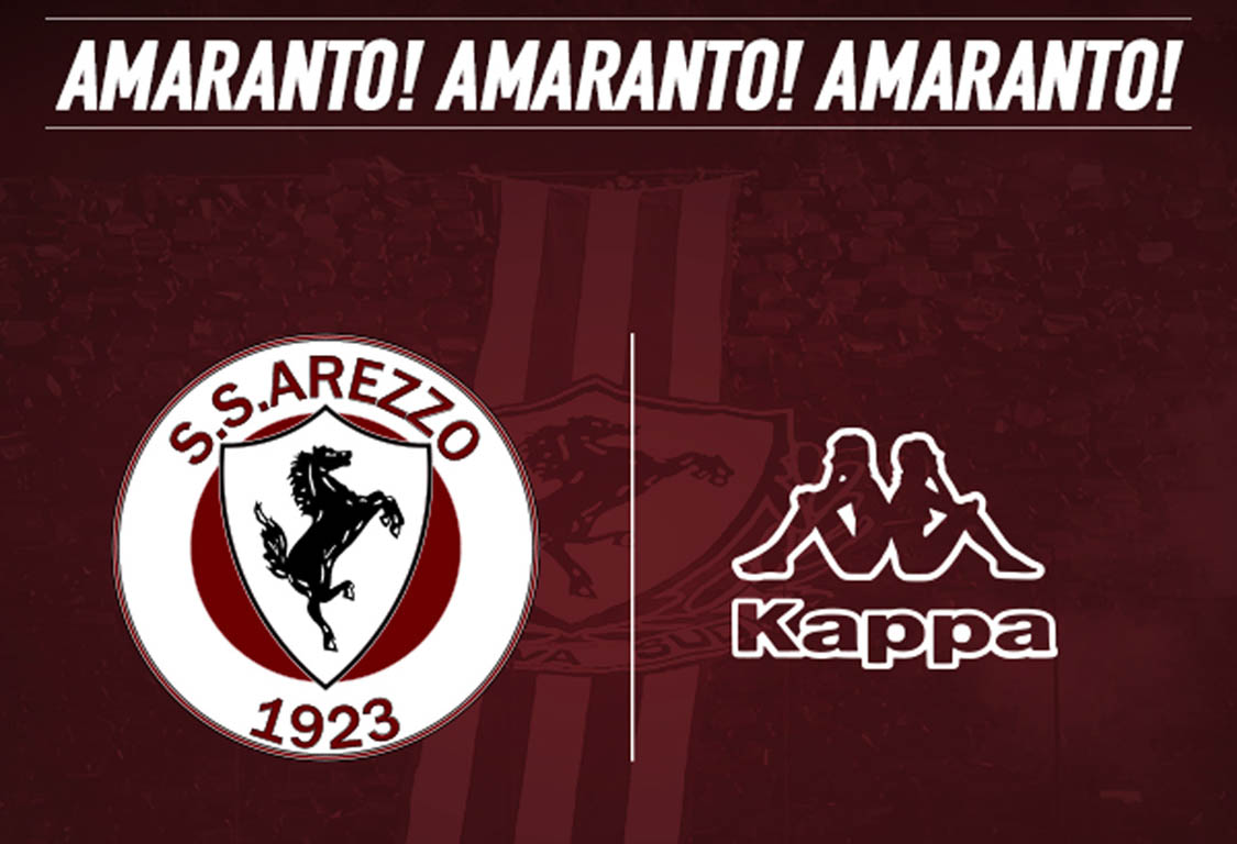 S.S. Arezzo: Kappa è il nuovo sponsor tecnico