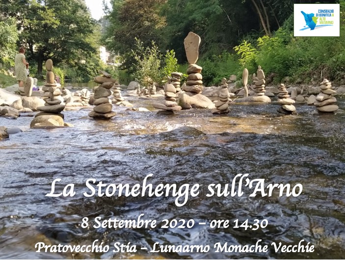 A Pratovecchio Stia lo Stone Balancing