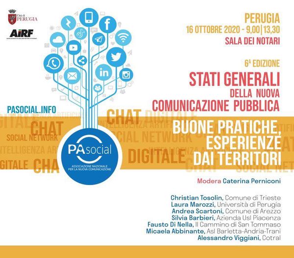 Comune di Arezzo protagonista agli Stati generali della nuova comunicazione pubblica