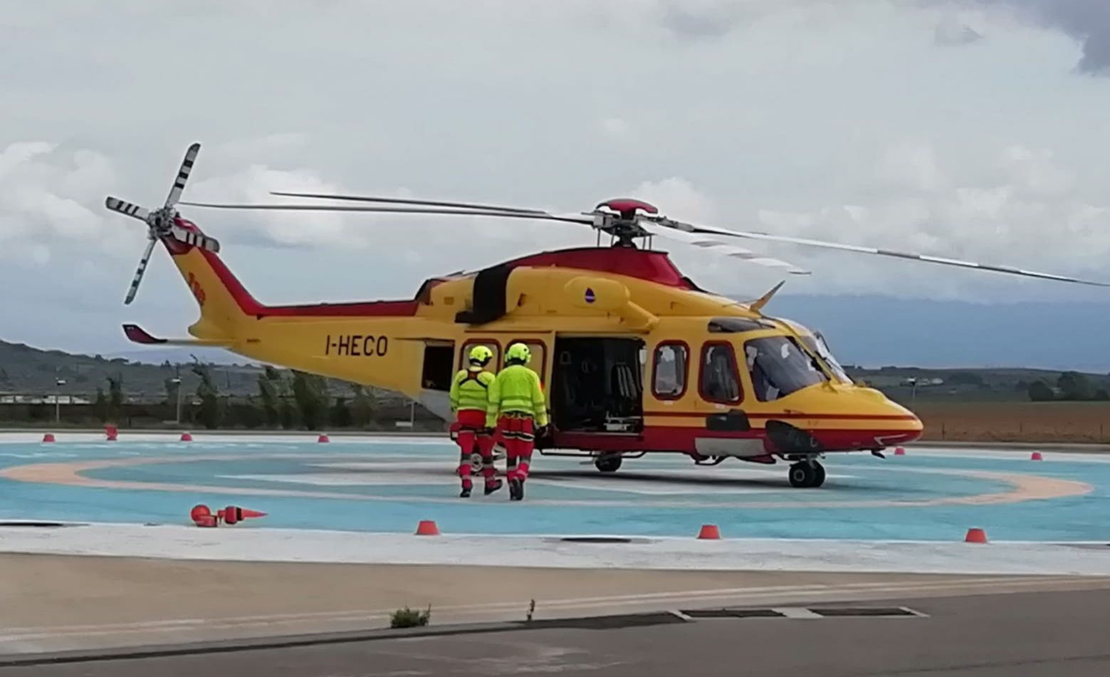 Incidente sul lavoro a Sansepolcro, 49enne trasferito a Siena in elicottero