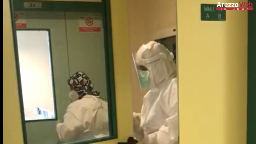 Coronavirus: 18 nuovi casi nell’aretino, 60 in degenza covid, 11 in terapia intensiva, 32 persone guarite, 1 decesso