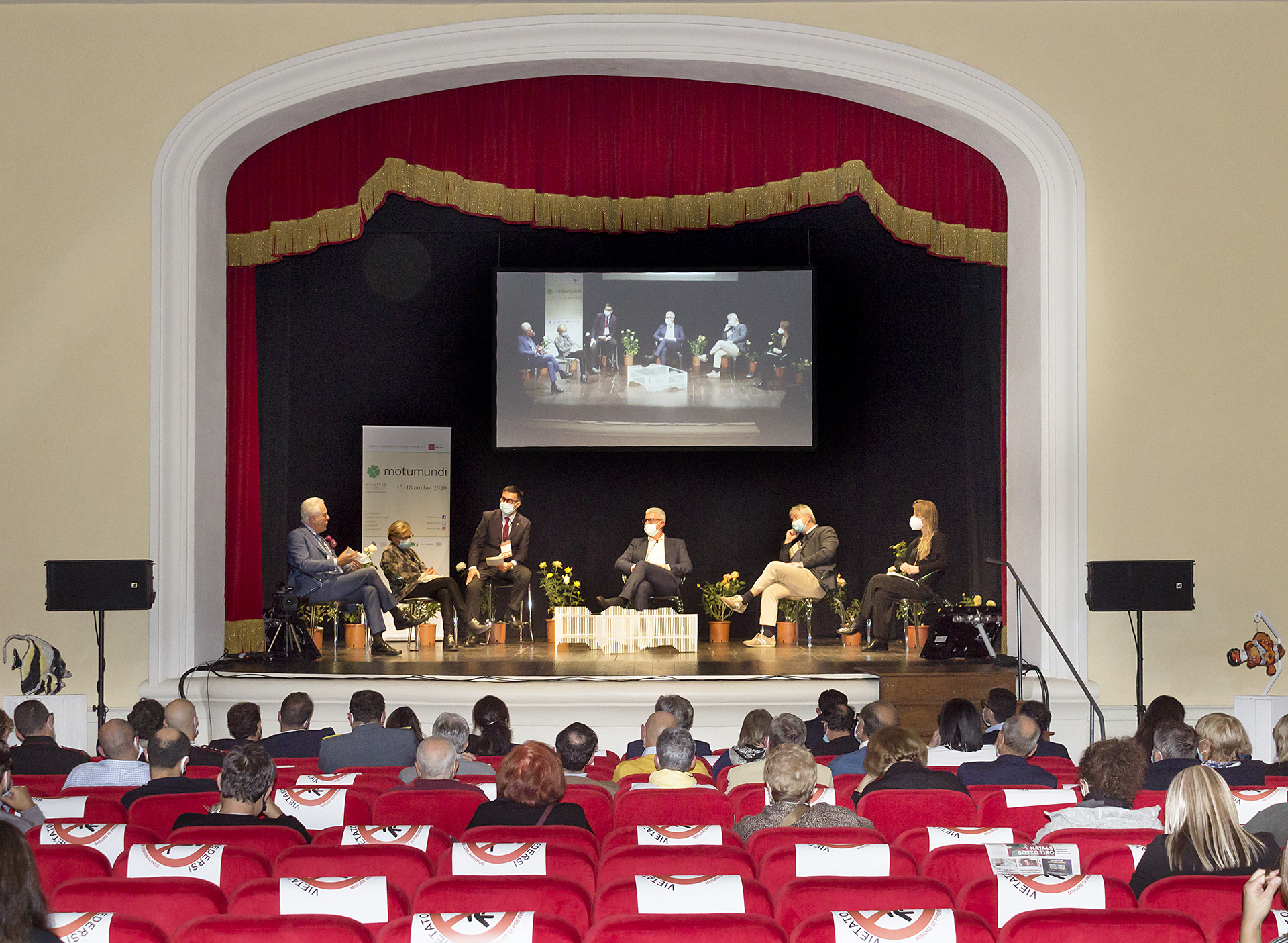 Cavriglia: il Festival “MOTUMUNDI” è partito ieri sera con Stefano Fantoni ed Eugenio Giani all’insegna della sostenibilità ambientale.