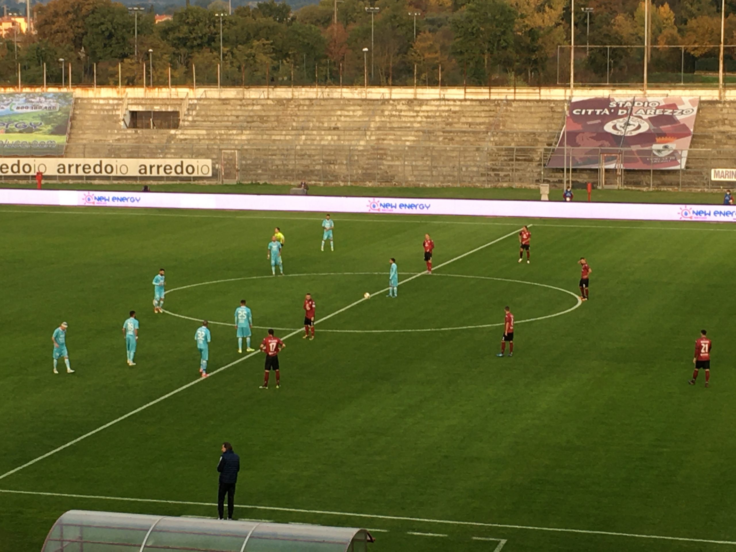 Pareggio casalingo in rimonta per l’Arezzo (2-2) che vale una vittoria