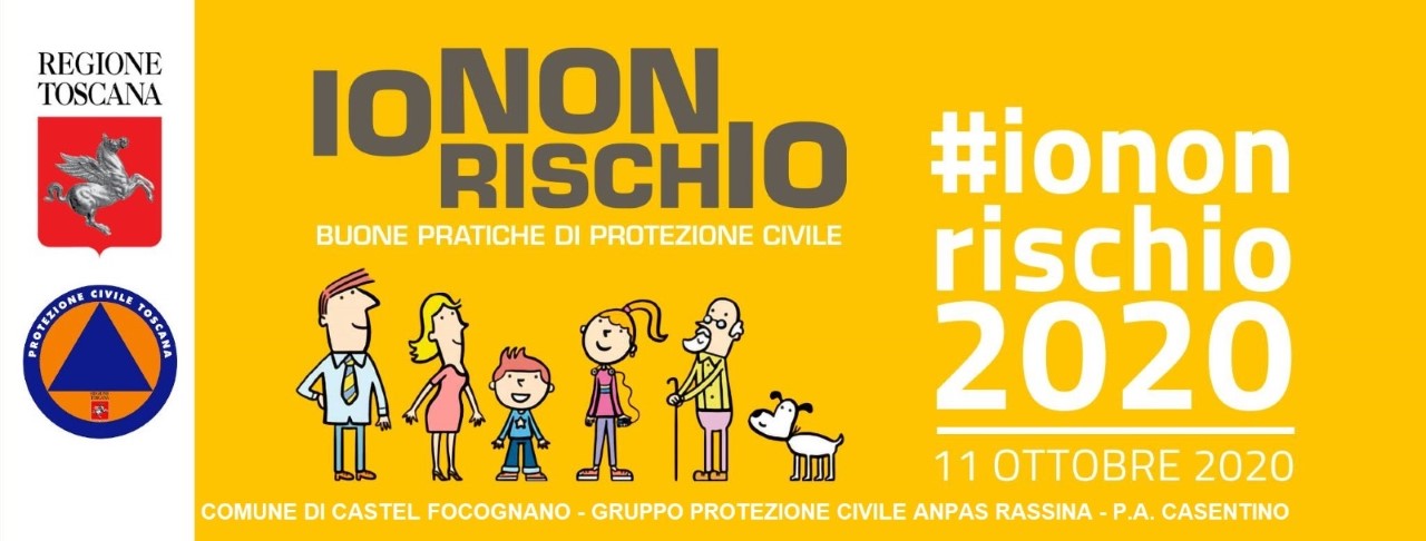 Castel Focognano: domenica si svolgerà la manifesazione”Io non rischio”