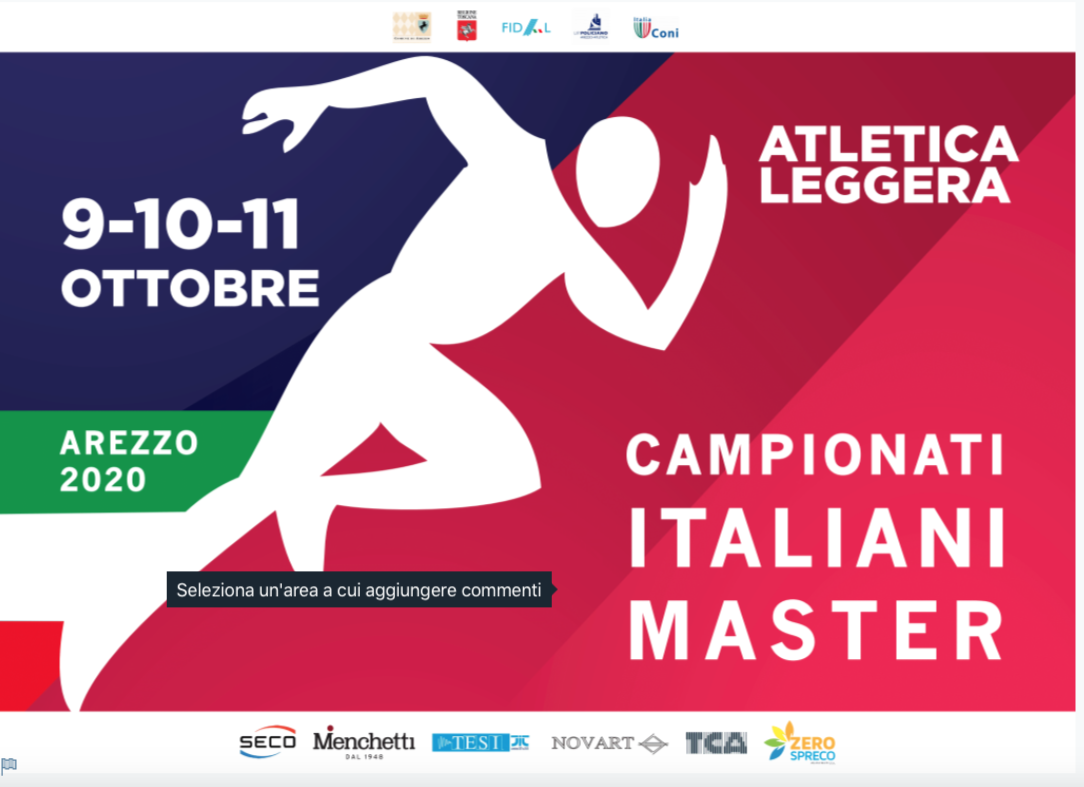 Campionati Italiani Master di Atletica Leggera Individuali-Staffette-Prove Multiple