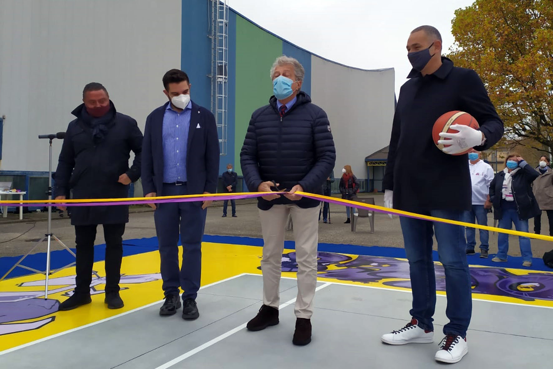 Inaugurato il nuovo campo play-ground “Kobe Bryant” ad Arezzo
