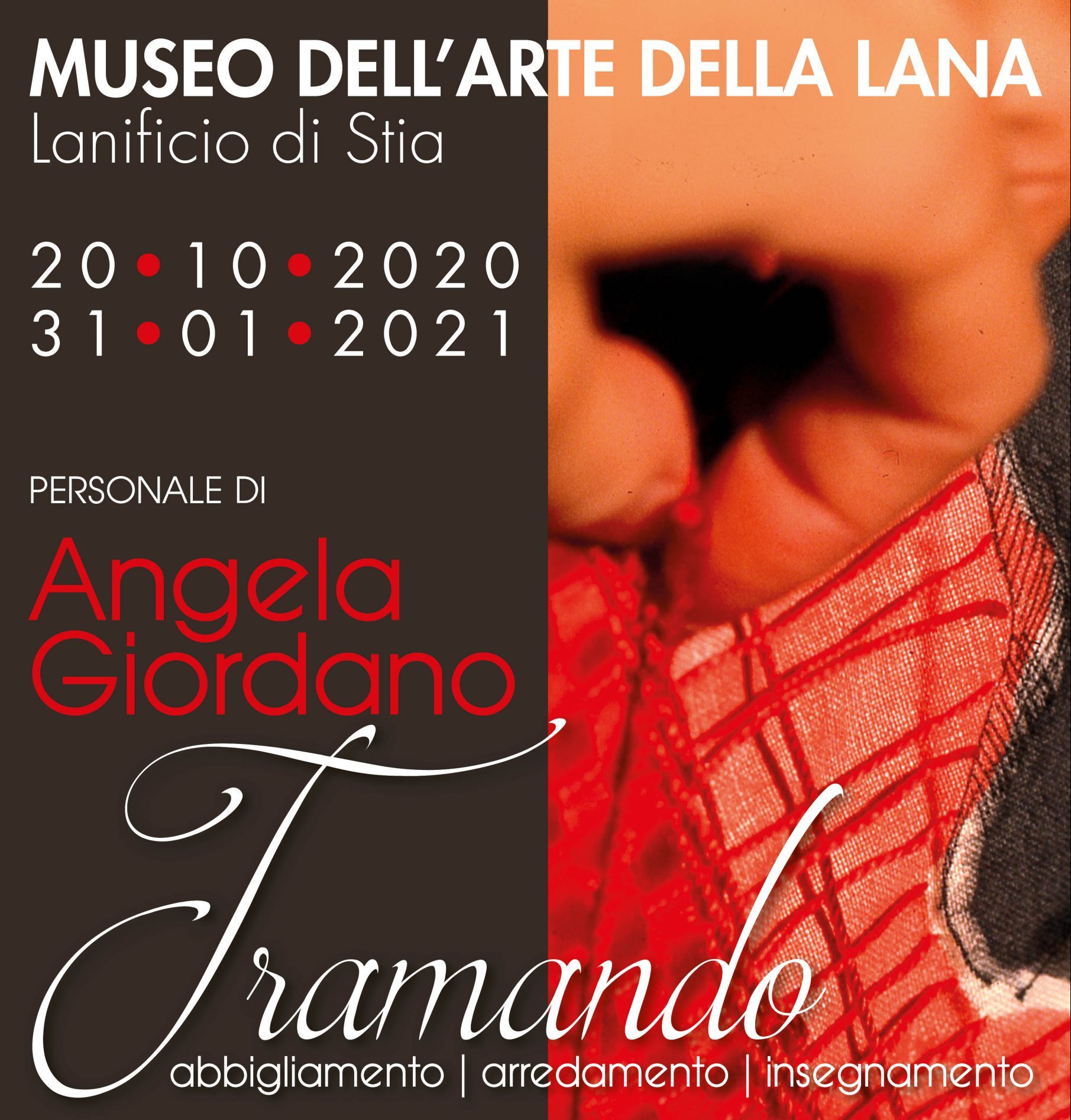 Inaugurazione della mostra TRAMANDO, la personale di Angela Giordano