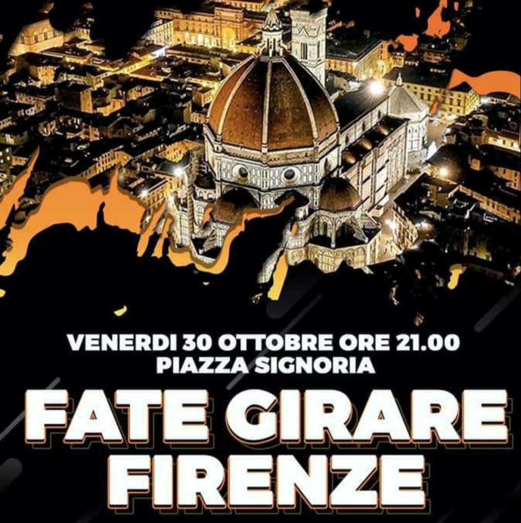 Firenze in allerta: paura per scontri alla manifestazione di questa sera in Piazza della Signoria