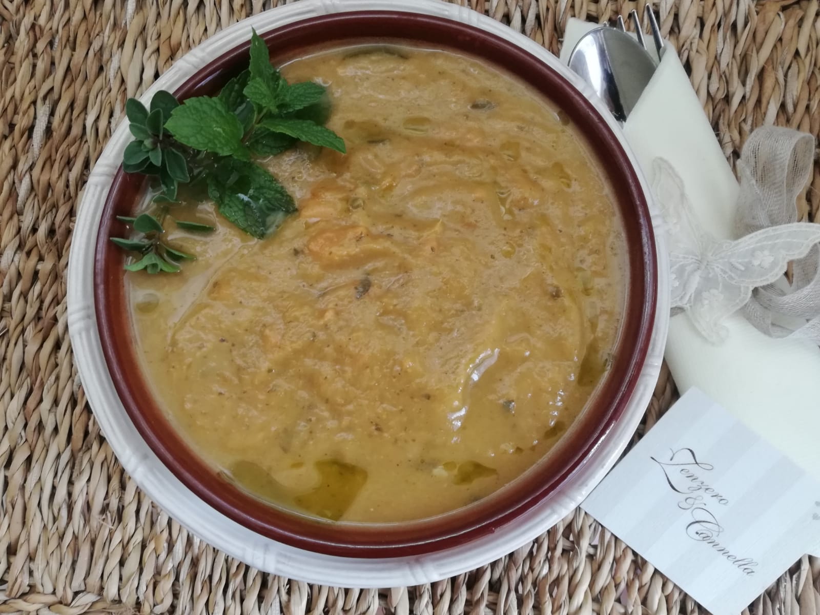 Zuppa profumata d’autunno