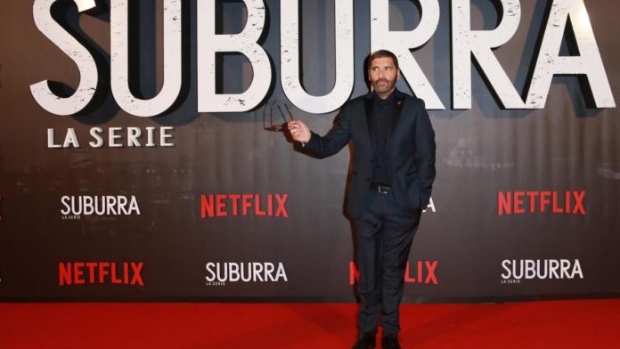 Roma, red carpet della serie tv di Netflix "Suburra"