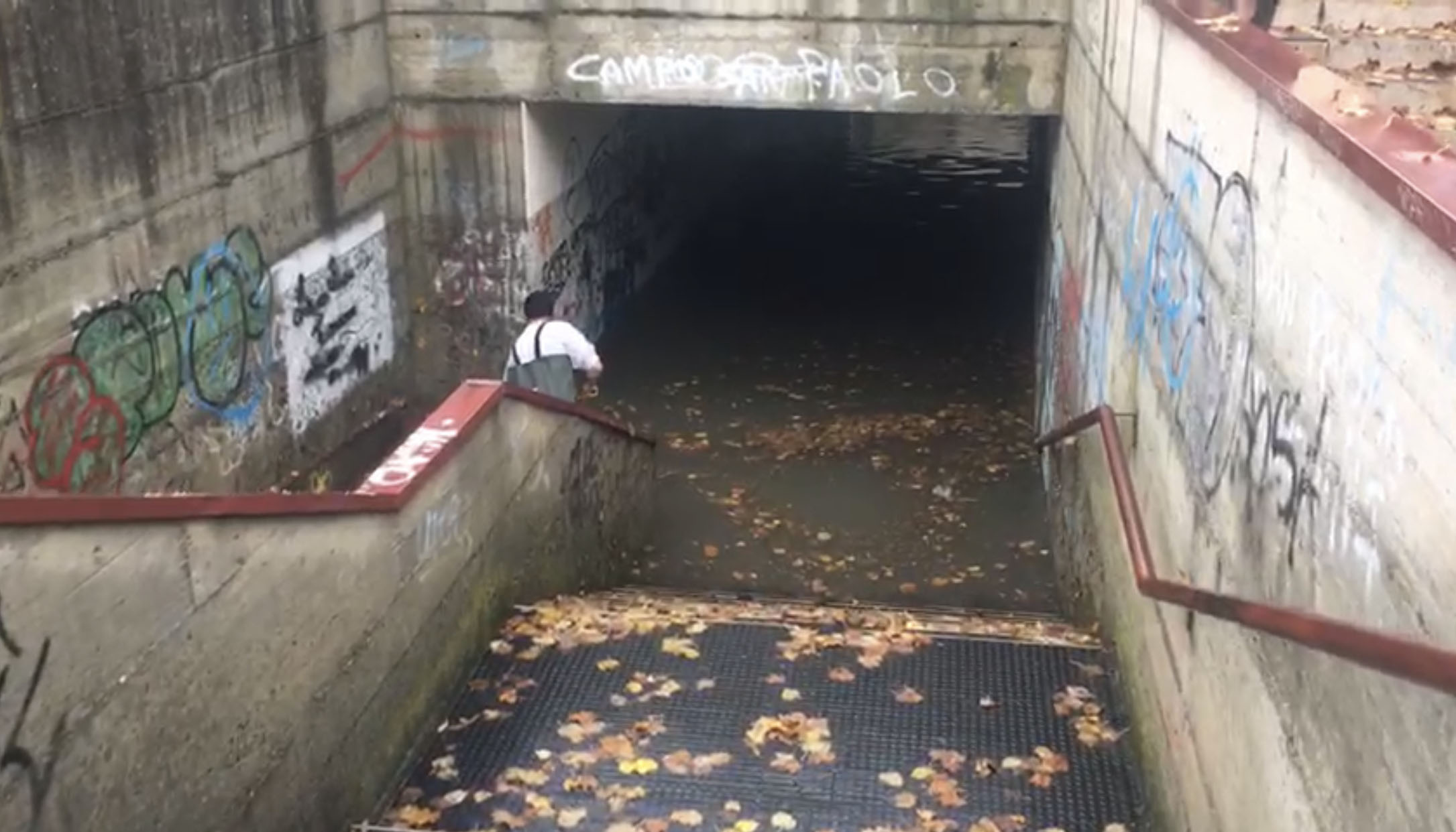 Di nuovo allagato il sottopasso di Via Tripoli