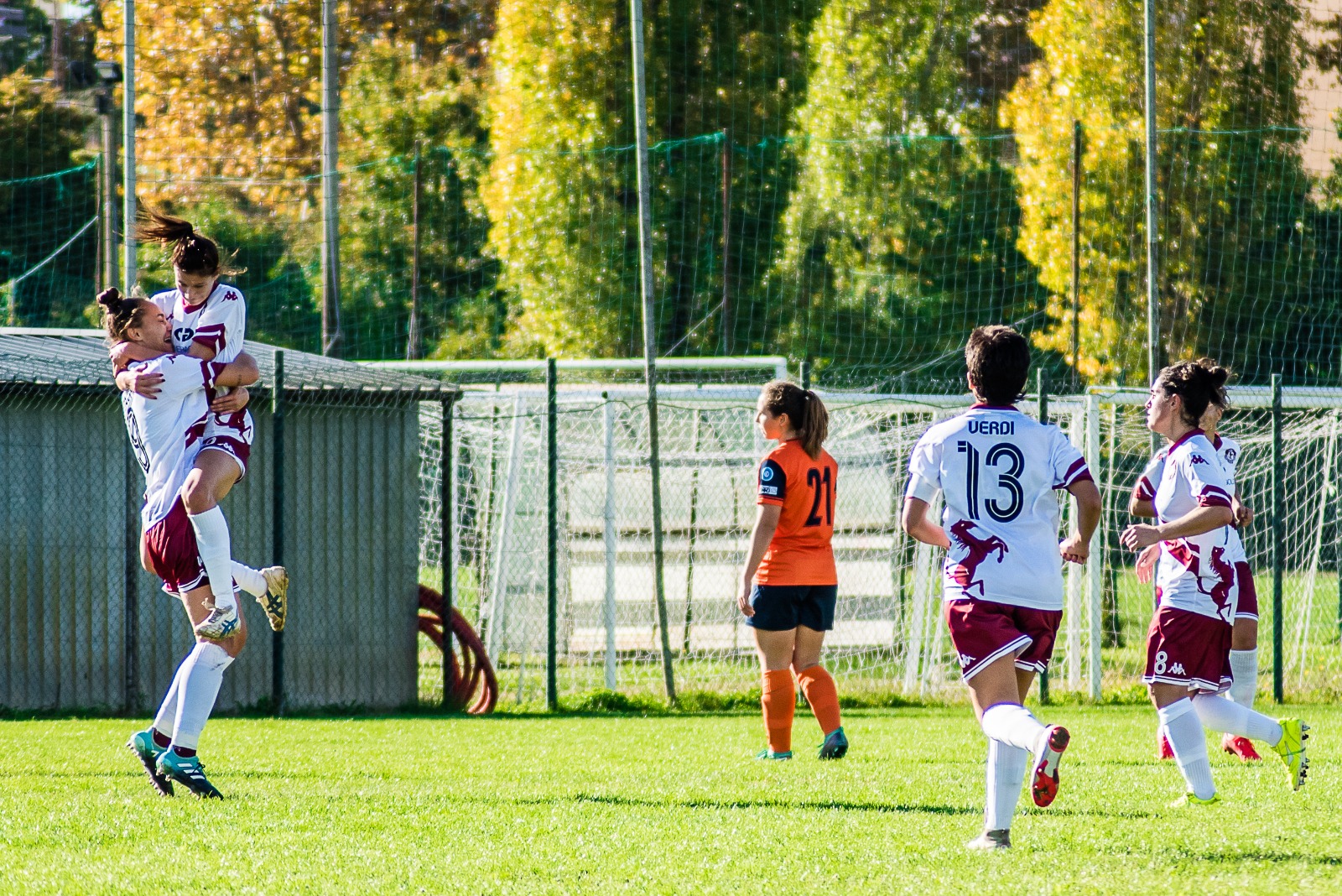 ACF Arezzo – CF Pistoiese : 6-2. Le ragazze amaranto ottengono la seconda vittoria in campionato