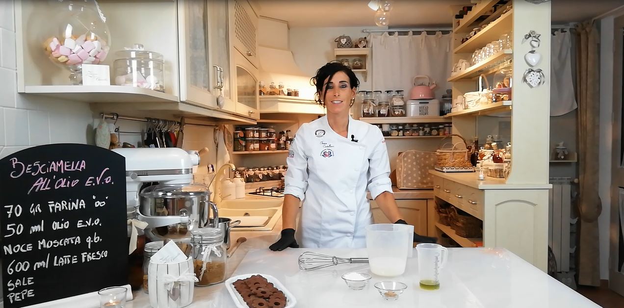 Besciamella all’olio extra vergine di oliva