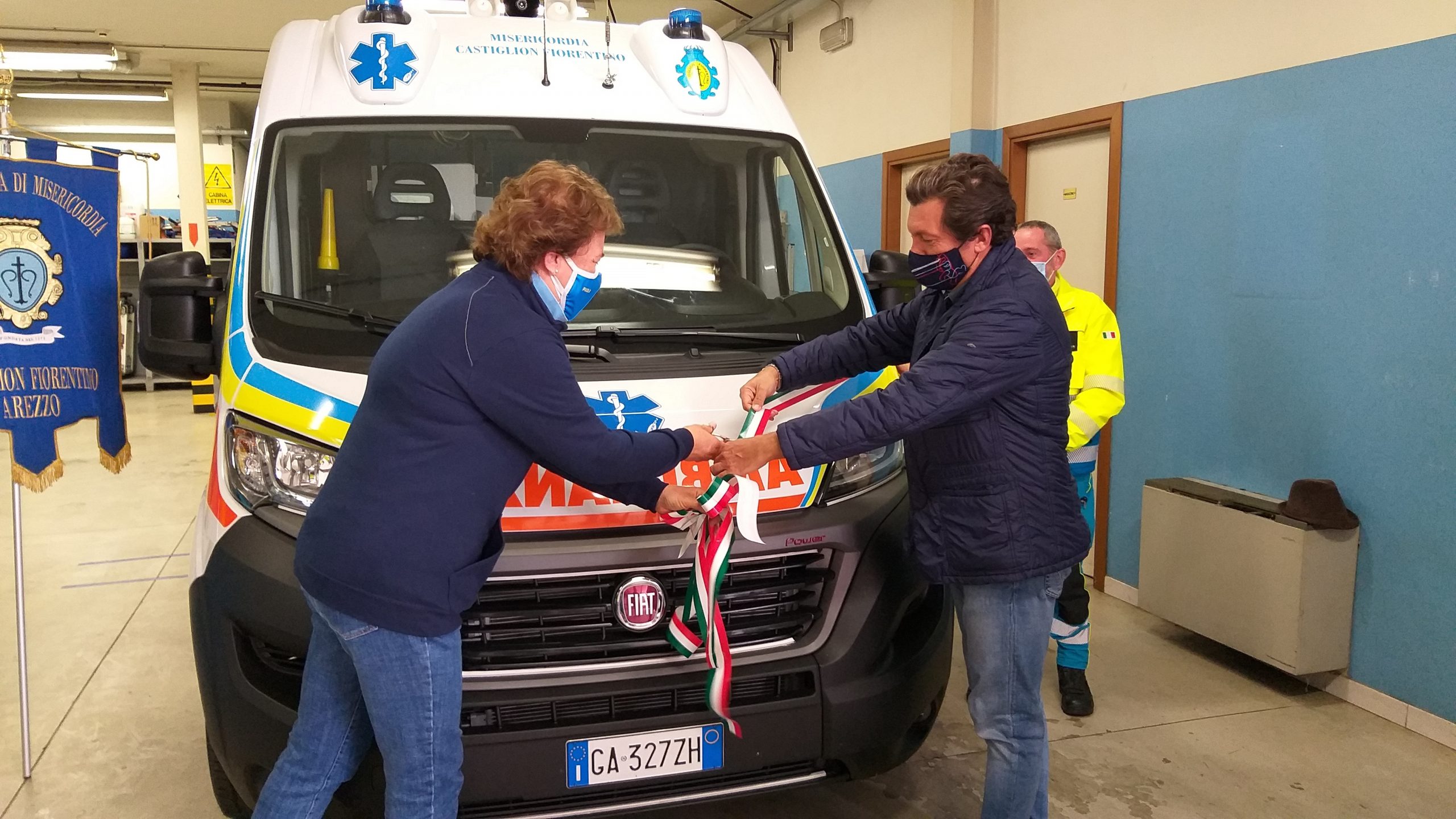 Due nuovi mezzi per la Misericordia di Castiglion Fiorentino