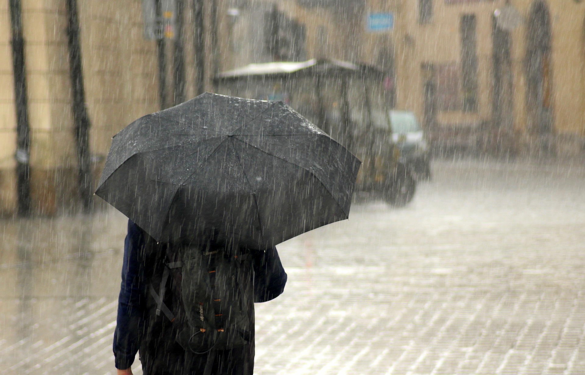 Codice giallo per pioggia e temporali mercoledì 5 gennaio