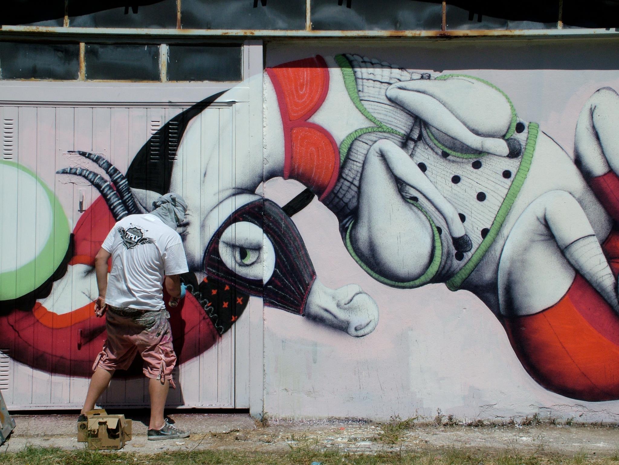 Street Art, il week-end al Borgo è con Zed 1