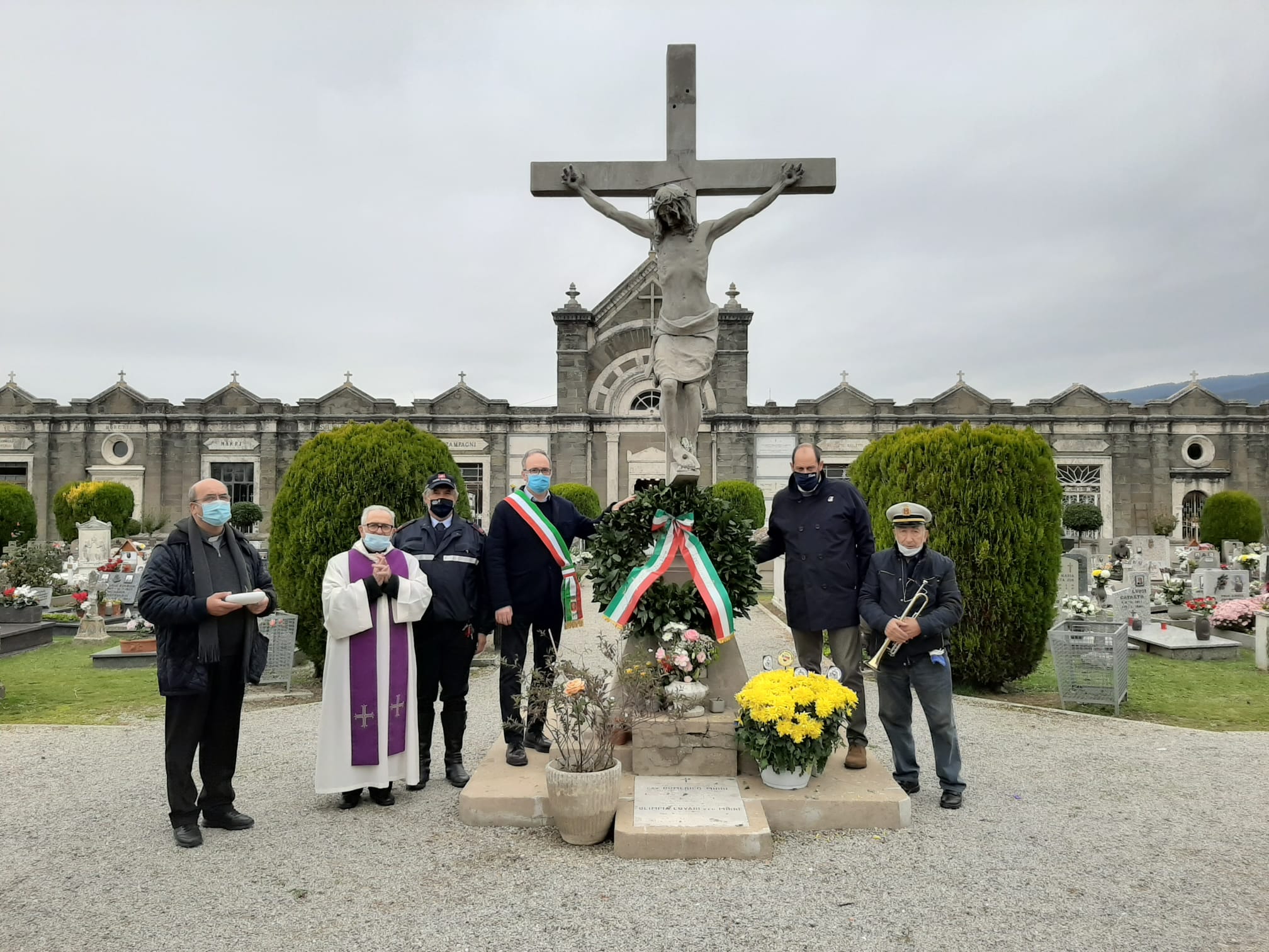 Cortona: commemorazione dei defunti