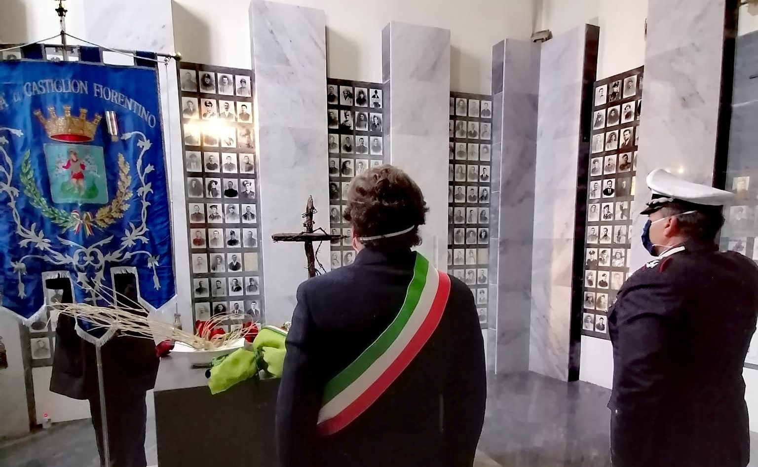 Se pur in forma limitata, anche a Castiglion Fiorentino si è celebrato il IV Novembre