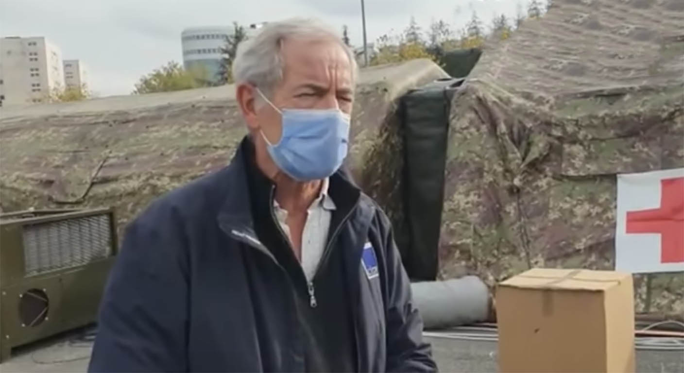 Bertolaso: “da ieri pronto a Perugia l’ospedale da campo dell’esercito. Solo il primo passo”