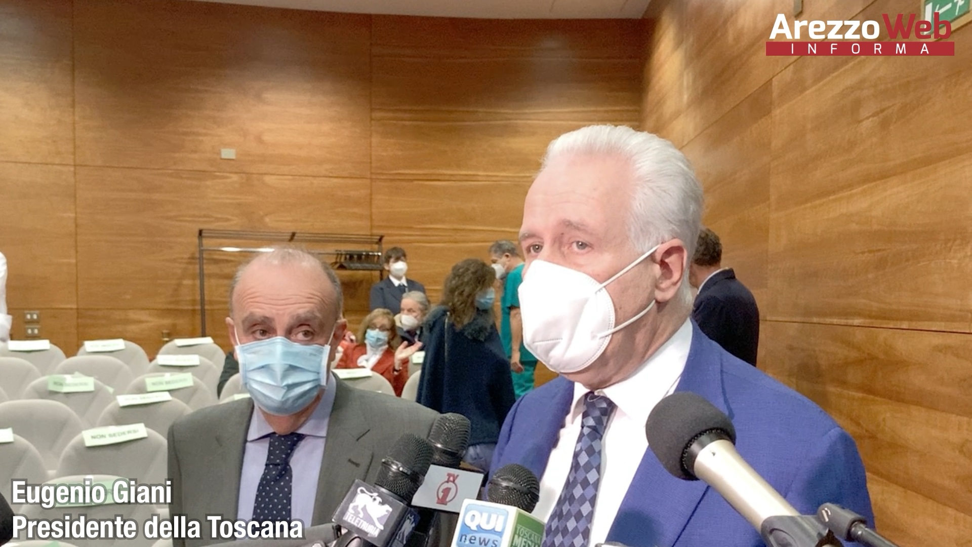 Giani: “la Toscana verso la zona arancione, oggi abbiamo i numeri da zona gialla”
