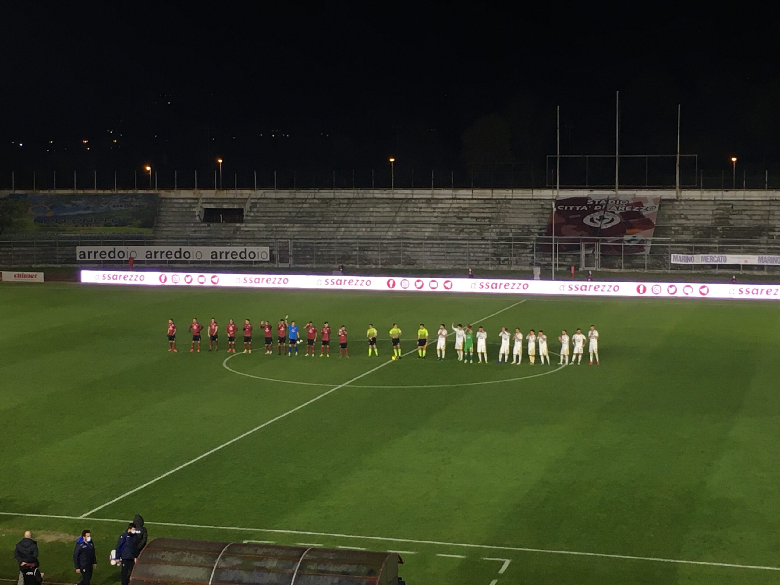 L’Arezzo resiste solo un tempo, Monachello fa felice il Modena (0-1)