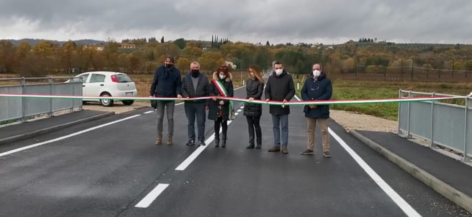 Ciggiano: inaugurazione e riapertura Via Costa al Vado