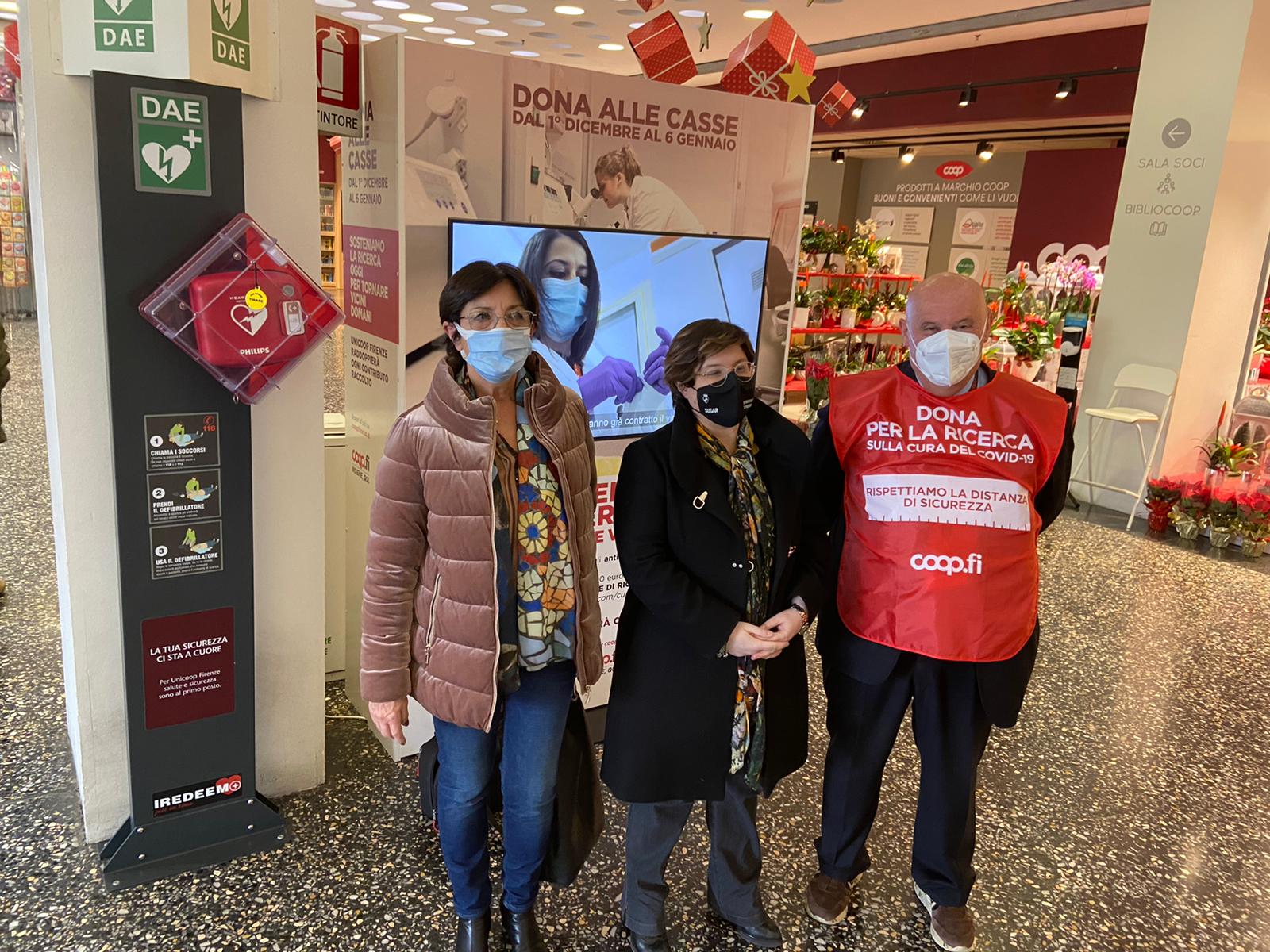 Anche la vicesindaco di Arezzo, Lucia Tanti, sostiene la ricerca scientifica